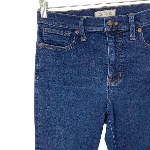 Madewell Mid Rise Lean Skinny Jeans Women's Size 28 Medium Blue Orland Wash - Picture 13 of 16